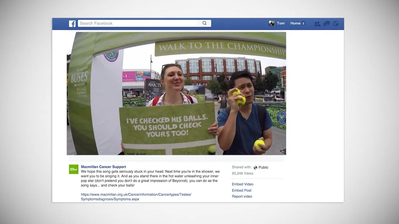 Macmillan Cancer Support work, image 2
