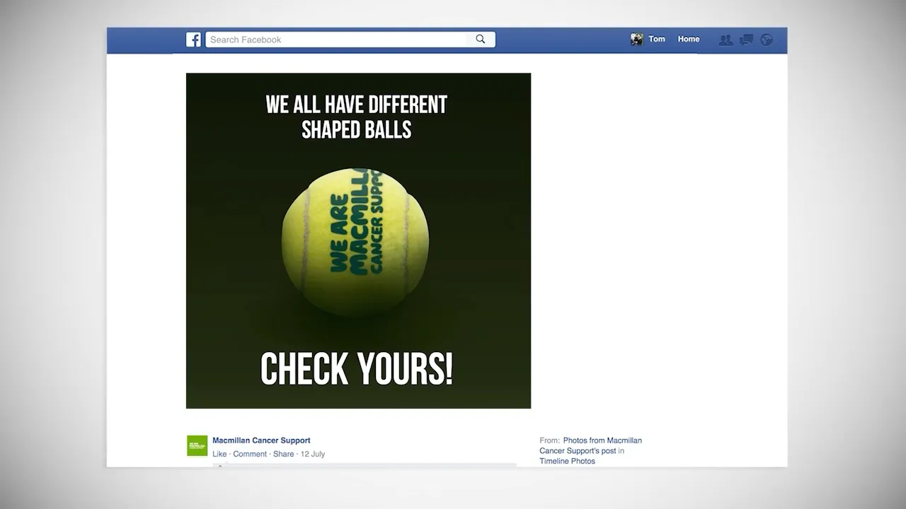 Macmillan Cancer Support work, image 3