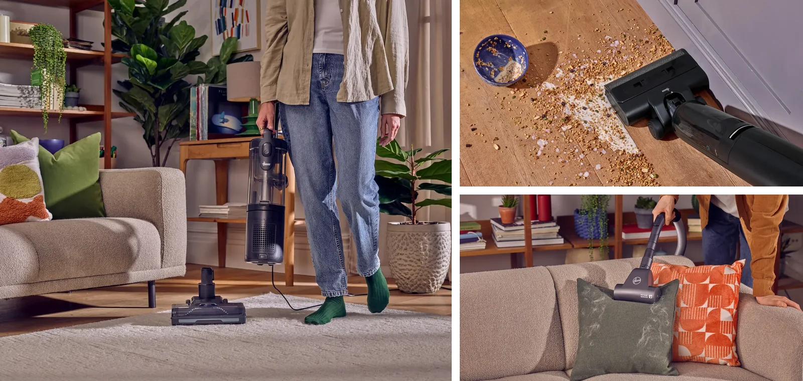 A lifestyle photograph from Freak's Hoover shoot in a London family home